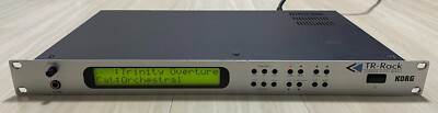 Korg TR-RACK Sound Module Synthesizer with Power Cable Used from