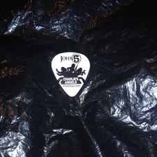 Motley Crue Ex ROB ZOMBIE Marilyn Manson John 5 2018 Concert Tour GUITAR PICK #2