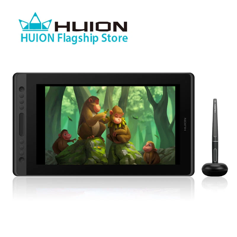 HUION KAMVAS PRO 16 Grafikmonitor Grafiktablet Graphics Stiftdisplay 15.6INCH
