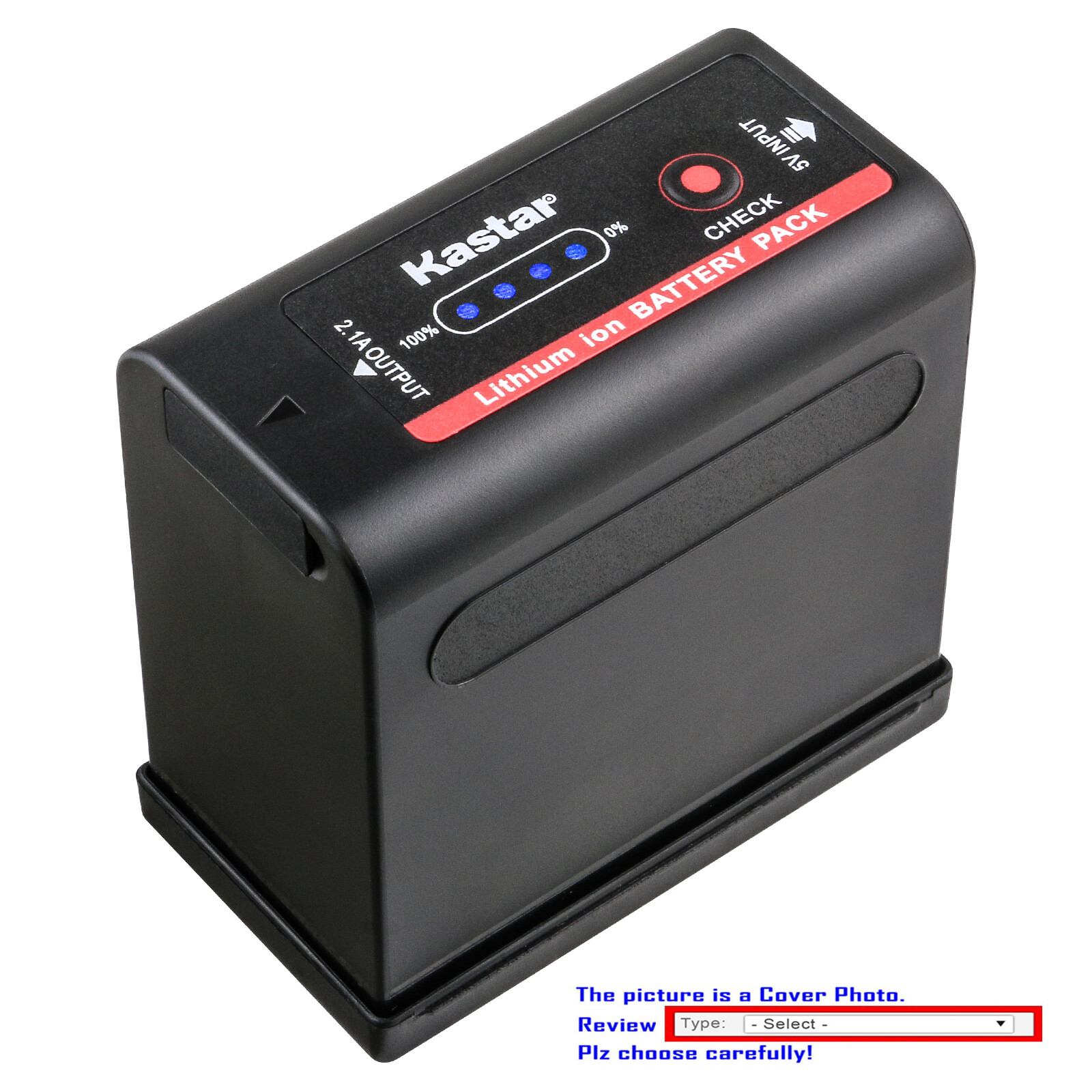 Kastar Battery LED Super Charger for BP-970G BP-975 Canon XL-2