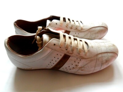 Kickers Freizeit Orn Look Sneaker Cracked Leder Obermaterial Schuhe weiß 40, 41, 46