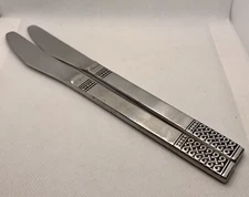 Danika Celtic Knot Knife MSI Japan Solid Handle Dinner Knives 2 Stainless