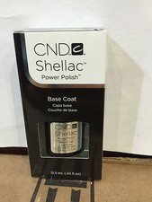 CND Shellac express 5 large Top Coat, Base co...