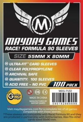 80mm x 80mm card sleeves Clear 110mm Make your game look the way you want it to look — Each sleeve size comes in 3 finishes 54 X 80mm] 8806 Sleeve