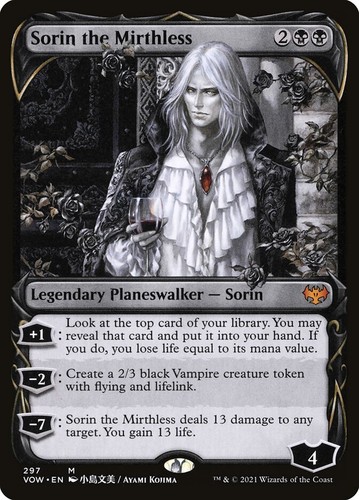 FOIL SORIN THE MIRTHLESS (SHOWCASE) Innistrad: Crimson Vow VOW