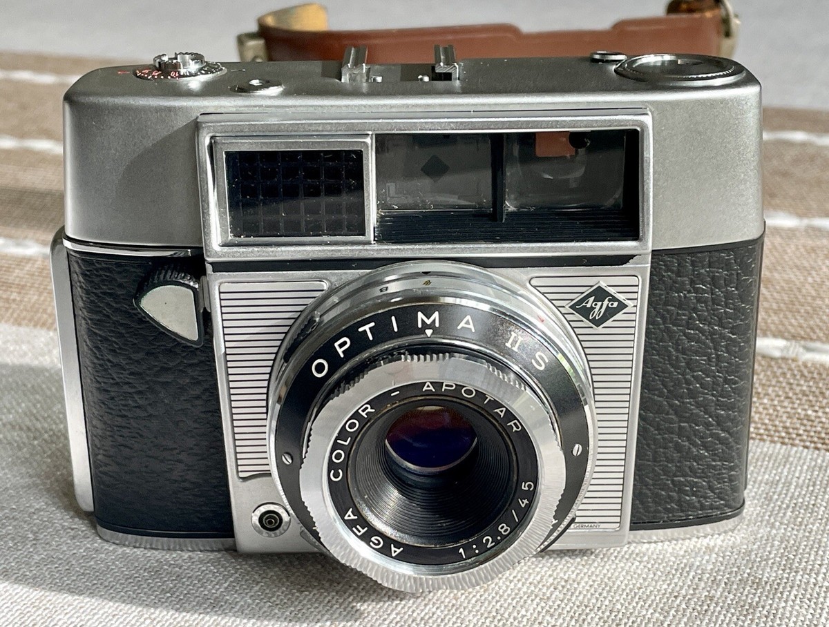 1961-1966 Agfa Optima II S Prontormator 35mm 1:2.8/45 Camera