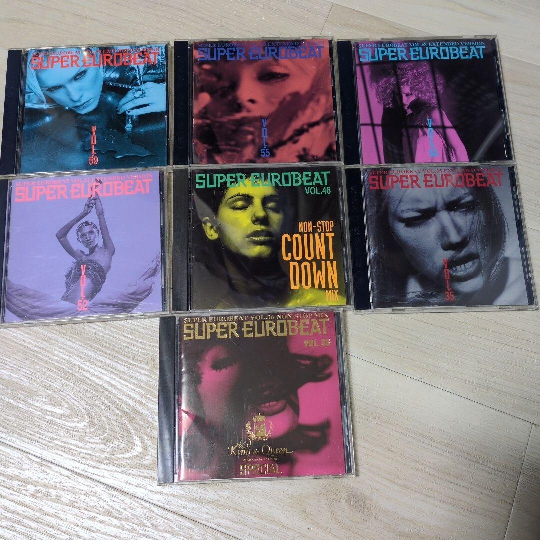 SUPER EUROBEAT CD Vol.35 36 46 52 55 58 59 Set of 7 Japan | eBay SUPER EUROBEAT CD Vol.35 36 46 52 55 58 59 Set of 7 Japan | eBay