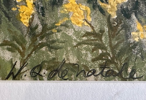 DeNatale (1941-2020): LUSH MEADOW, Original Artwork, 1980s - Picture 3 of 6