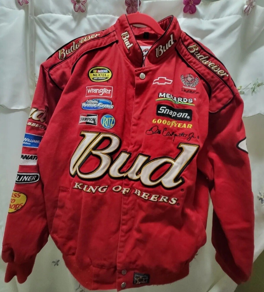 Dale Earnhardt Jr. レーシングジャケット CHASE 古着 🚨🔥Vintage 2006 Nascar Chase Dale Earnhardt Jr Bud Racing