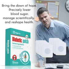 DIABETIC BLOOD SUGAR SUPPORT PATCH 10PC - Natural Glucose Regulator Non-Invasive