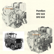 Anlasser für DDR Pomssen S3 Schlepper DFZ 322 DFZ 632 Cunewalde Motor 2 + 4 Zyl.