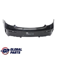 Mercedes C205 Bumper Rear Trim Panel Covering AMG Obsidian Black Metallic - 197