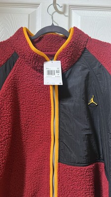 Nike Jordan Essentials Men's Full Zip Winter Fleece Plush Jacket  Size 3XL New