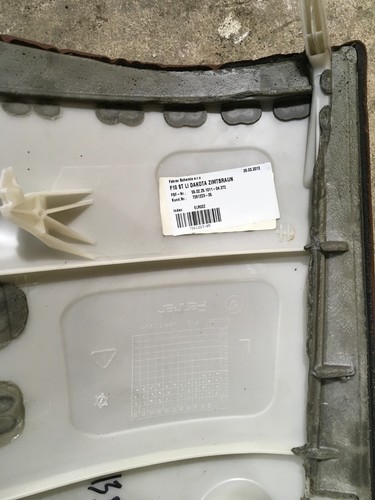 2011-2016 BMW 528i REAR SECOND ROW RIGHT & LEFT SEAT BLOSTER SET CUSHION OEM . - Picture 9 of 13