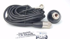 Straight 3/8 DV27 CB HAM antenna aerial body wing mount & cable kit Defender 90