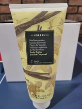 KORRES Original MEDITERRANEAN VANILLA BLOSSOM Body Butter 13.53 oz. New Sealed