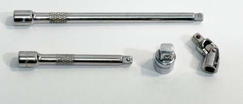 Armstrong 10-903 10-943 1/4" Drive Ratchet Wrench Set w/ Handle & Extensions - Picture 4 of 6