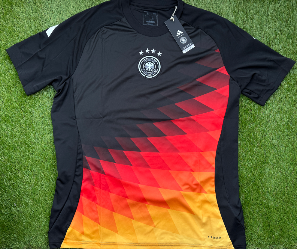 DFB EM 2024 Pre Match Shirt Adidas IW7956 XL ungetragen mit - Main Image