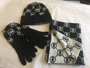 michael kors scarf hat and gloves