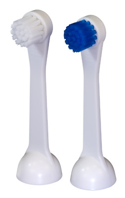 Cybersonic Classic Compact Replacement Brush Heads, 2 Pack