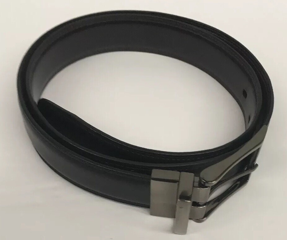 Genuine Leather Man Made NDE Bonded Leather Belt Brow… Gem