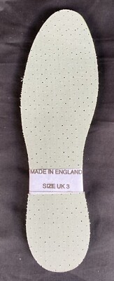 EXTRA DÜNNE EINLEGESOHLEN GRÖSSE 3 ARBEITSSTIEFEL SPORTSCHUH SLIPPER UNISEX VORGESCHNITTEN UK