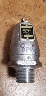 #ad EMBRACO 13 211 PRESSURE RELIEF VALVE 8 PSI $99.00