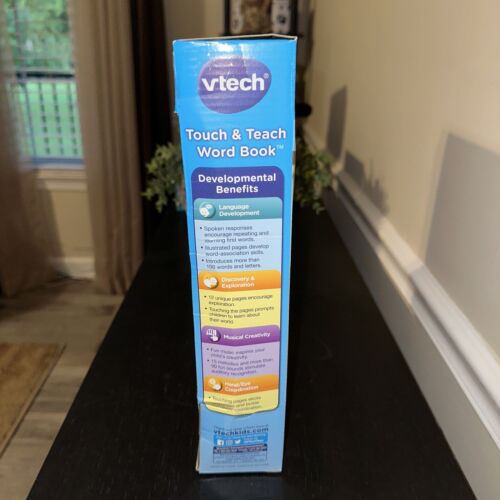 VTECH TOUCH & TEACH WORD BOOK INTERACTIVE EDUCATIONAL TOY BABY/TODDLER BRAND NEW - Picture 3 of 4