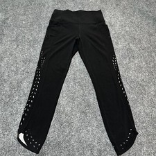 Athleta Pants Womens Small Black Nylon Blend Legging Stash Pockets