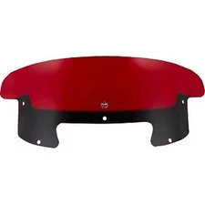 KLOCK WERKS KWW-04-0622 Kolor Flare™ Windshield- 8" - Red - Indian