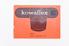 Vintage KowaFlex E Camera Instruction Manual Brochure Kowa Japan