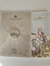 2021 WINNIE THE POOH AND FRIENDS BRILLIANT UNCIRCULATED FIFTY 50 PENCE BU PACK