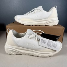 Oakley Mens White Lennox Athletic Running Shoes Size 11