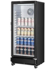Commercial Merchandiser Refrigerator 5.7 CU.FT Glass Door Beverage Drink Cooler
