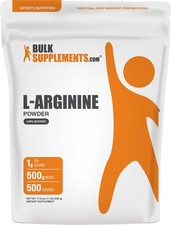 BulkSupplements L-Arginine Powder - 1g per Serving