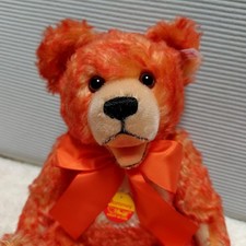 Steiff Mommey Limited Edition Mohair Teddy Bear 32cm Orange Collectible