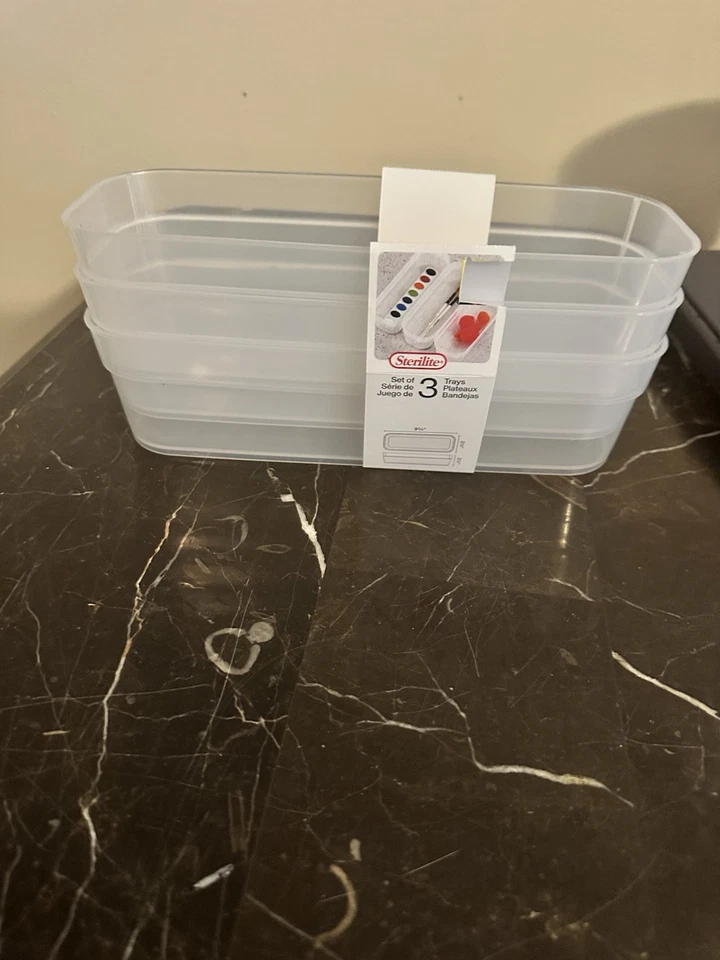 Jewelry Organizer Trays, Stackable, Set of 3 - Image 2 of 4