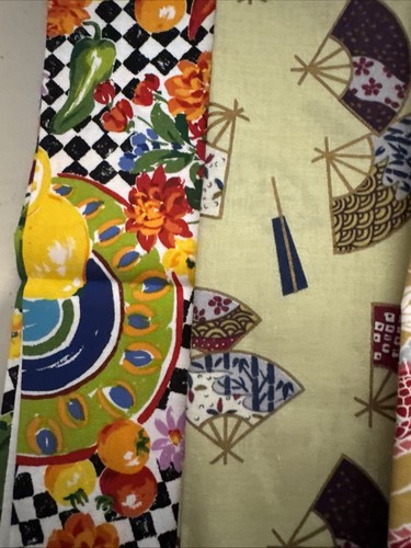 Stoff 100% Baumwolle Stücke Gesamt 2 1/2 Yards Quilt Ladenqualität - Bild 6 von 6