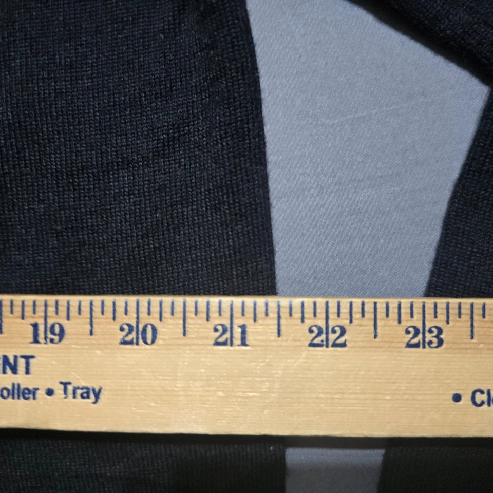 Pronto Uomo Sweater Men’s XL  Wool blend Long Sleeve 3/4 zip long sleeve - Image 3 of 4