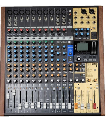 TASCAM Model 16 Multitrack Mixing Recorder USB Audio Interface