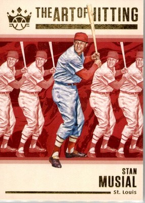 2021 Panini Diamond Kings #AOH-4 Stan Musial Art of Hitting St. Louis Cardinals