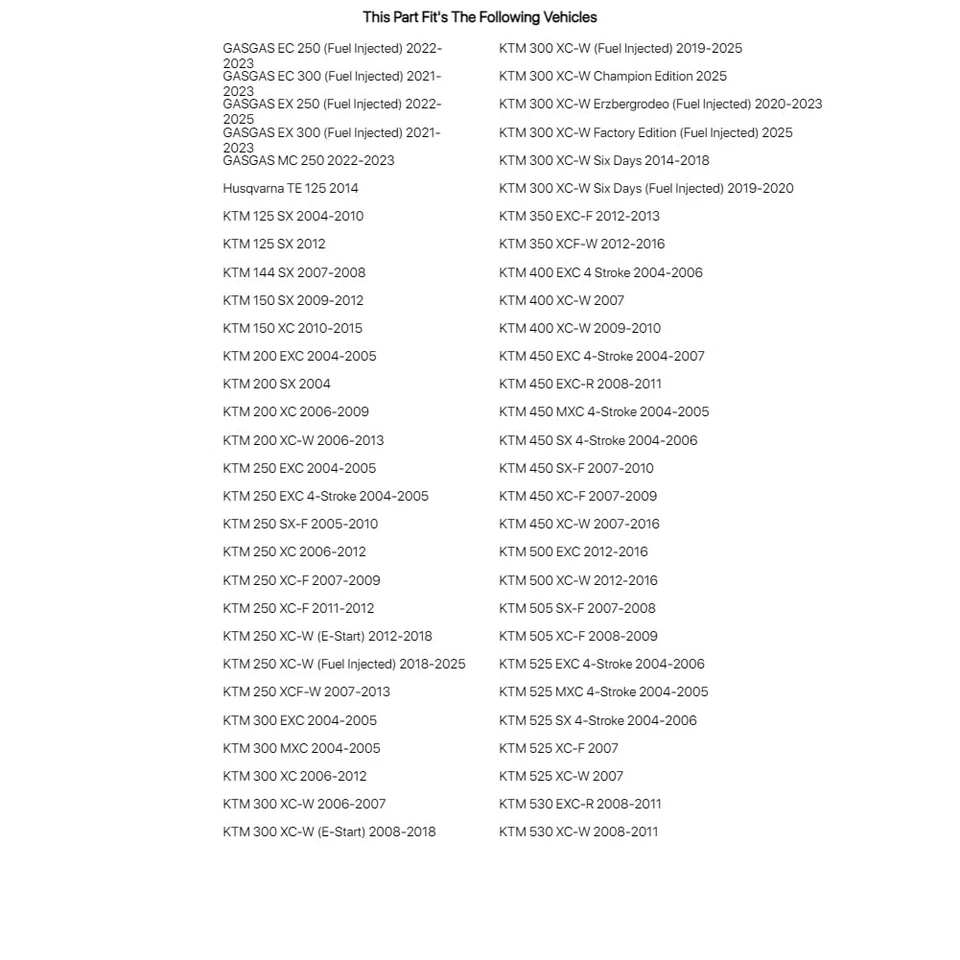 Linha de freio traseira Tusk motocicleta aço trançado comprimento padrão azul para KTM 400 - Imagem 3 de 4