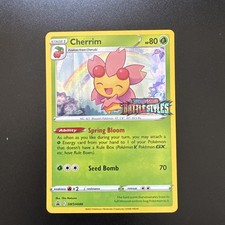 Pokemon Card Cherrim SWSH088 Black Star Promo STAMPED Battle Styles NM
