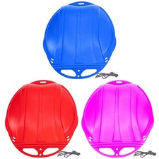 Portable Snow Sled Kids Sledge Winter Skiing Board Speeder Sleigh Gift