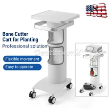 Dental Multi-Function Trolley Mobile Cart with 360° Lockable Wheels for Implant