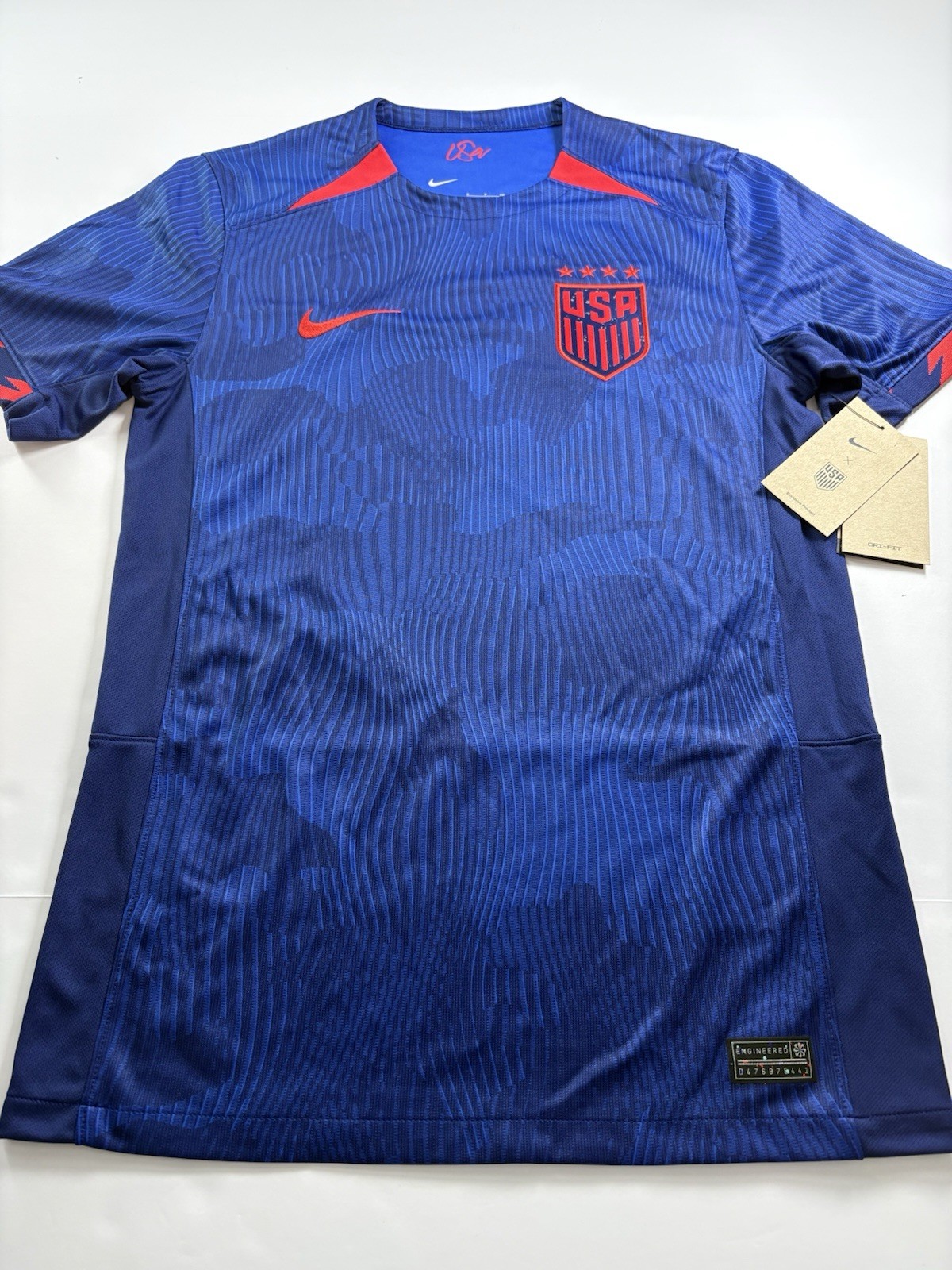 2023 Nike Men’s United States Away Blue Soccer Jersey Size Small US USMNT USA