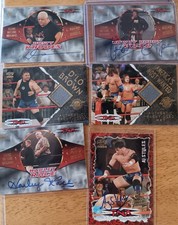 RARE 2004 Pacific Auto TNA Wrestling Rowdy Piper Dusty Rhodes AJ Styles RC &More