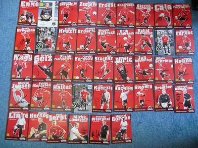 Hannover 96 Autogrammkarten 2006/2007 + 2008/2009