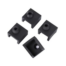 4PCS Official Creality 3D Printer Hotend Silicone Sock Heater Block