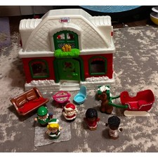 Fisher-Price Little People Santa's North Pole Christmas Cottage #2